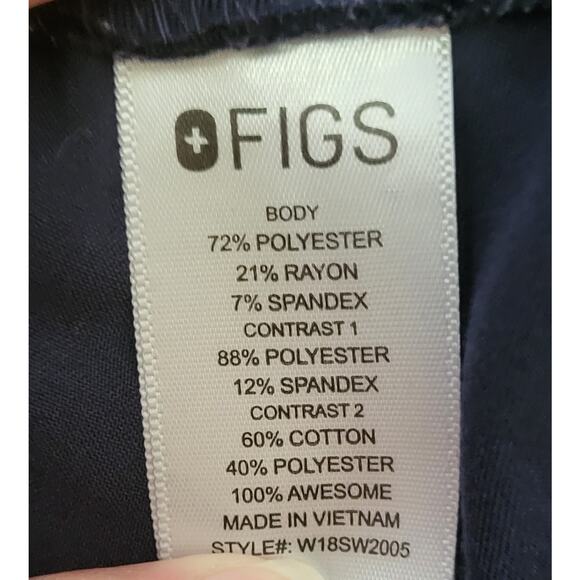 FIGS Scrub Pants Women's Size Medium Blue EUC - Picture 10 of 13